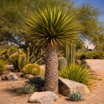 Juka Faxonova (Yucca faxoniana) - výška 30-40 cm, Ø 30-40 cm, kont. C10L (-20°C)